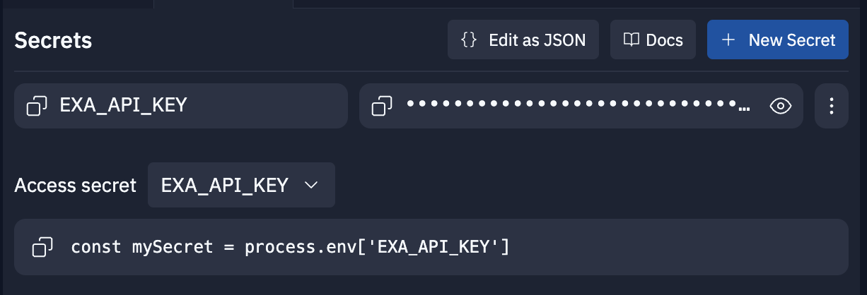 Add your API key!